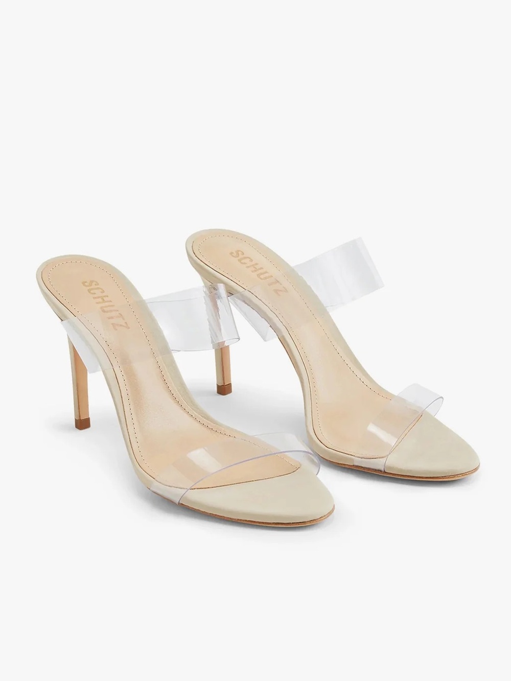 New Schutz ARIELLA SUEDE SANDAL NUDE oyster size 10